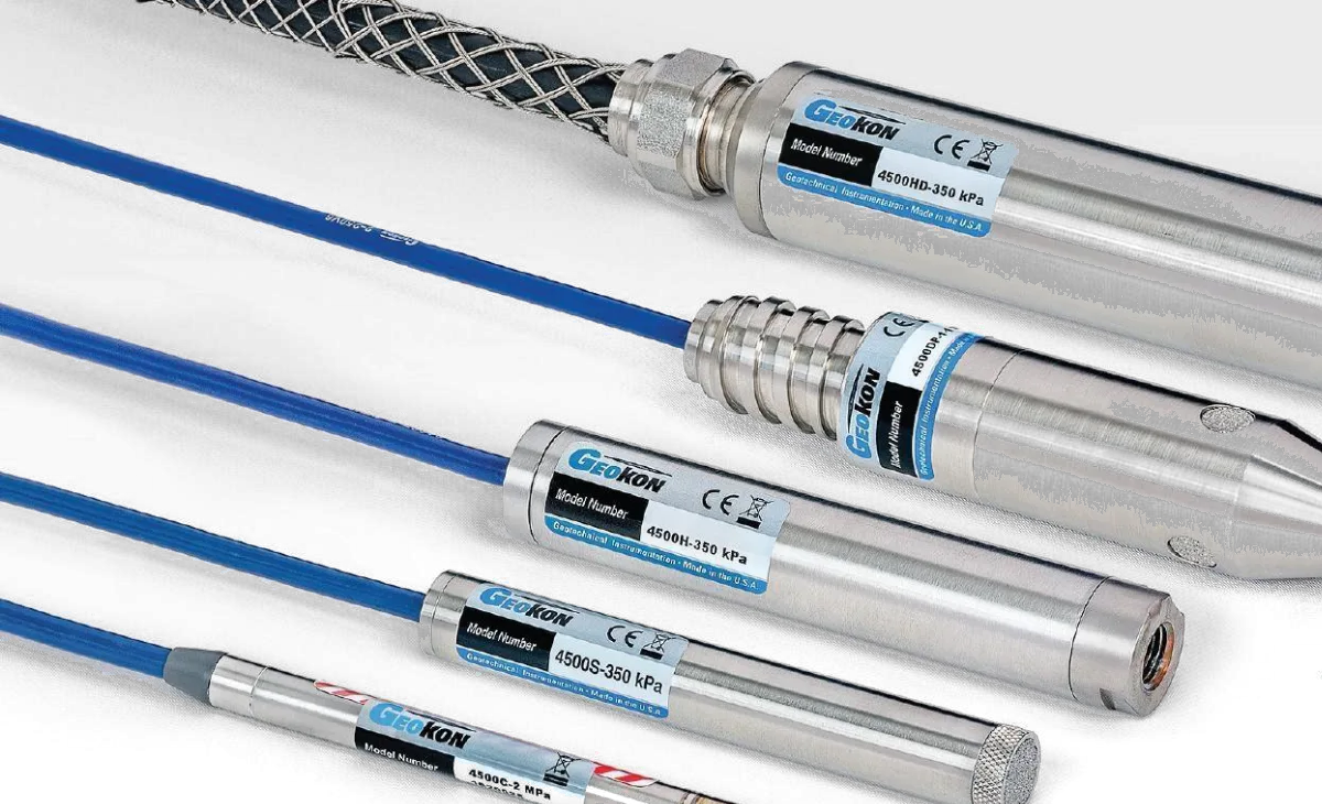 Piezómetros de cuerda vibrante